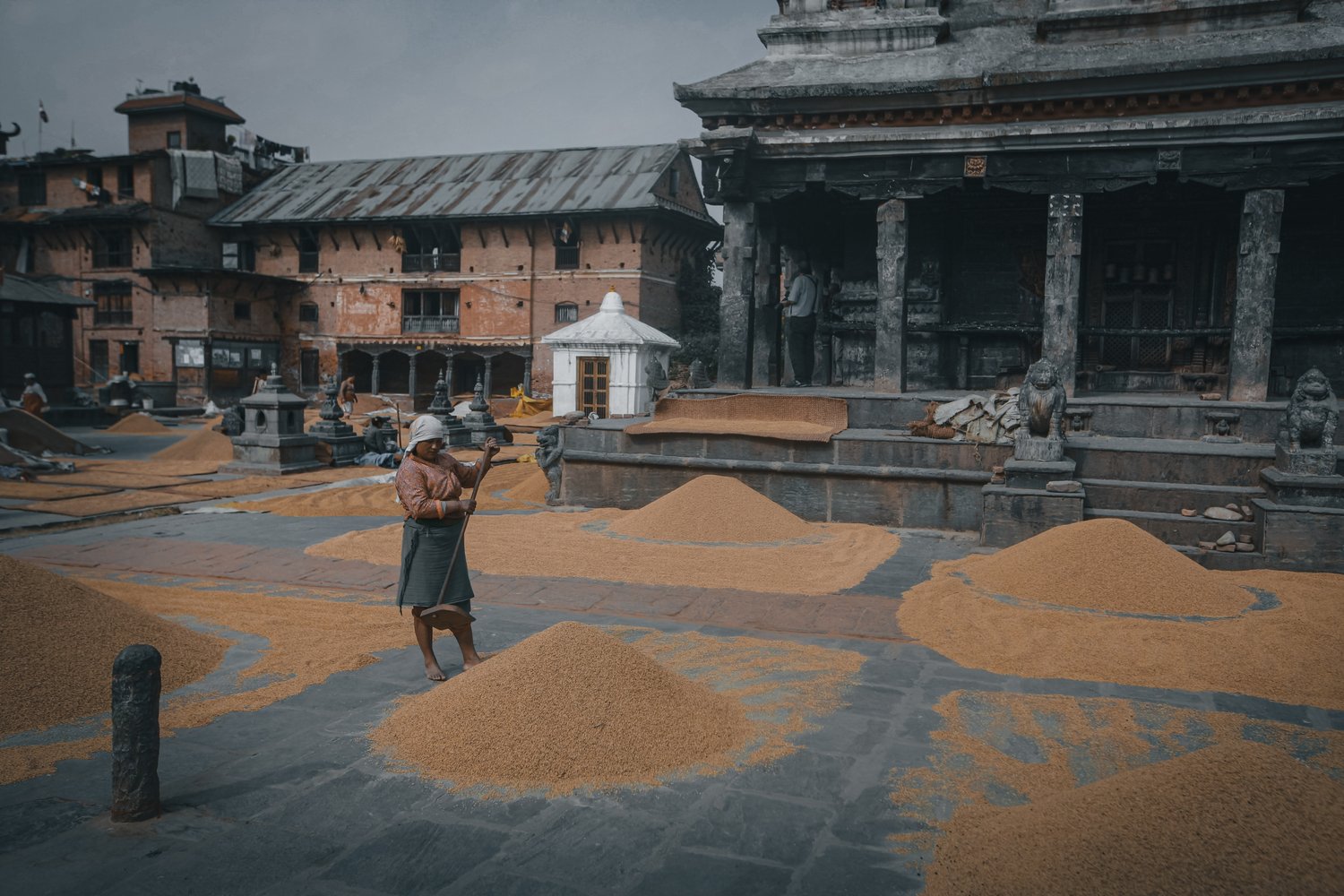 bungmati-village